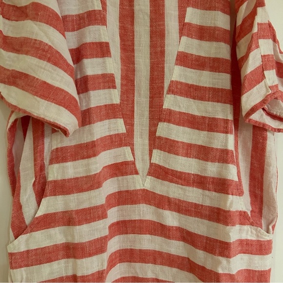 SOFT SURROUNDINGS Striped Cold Shoulder Tunic - Picture 3 of 6